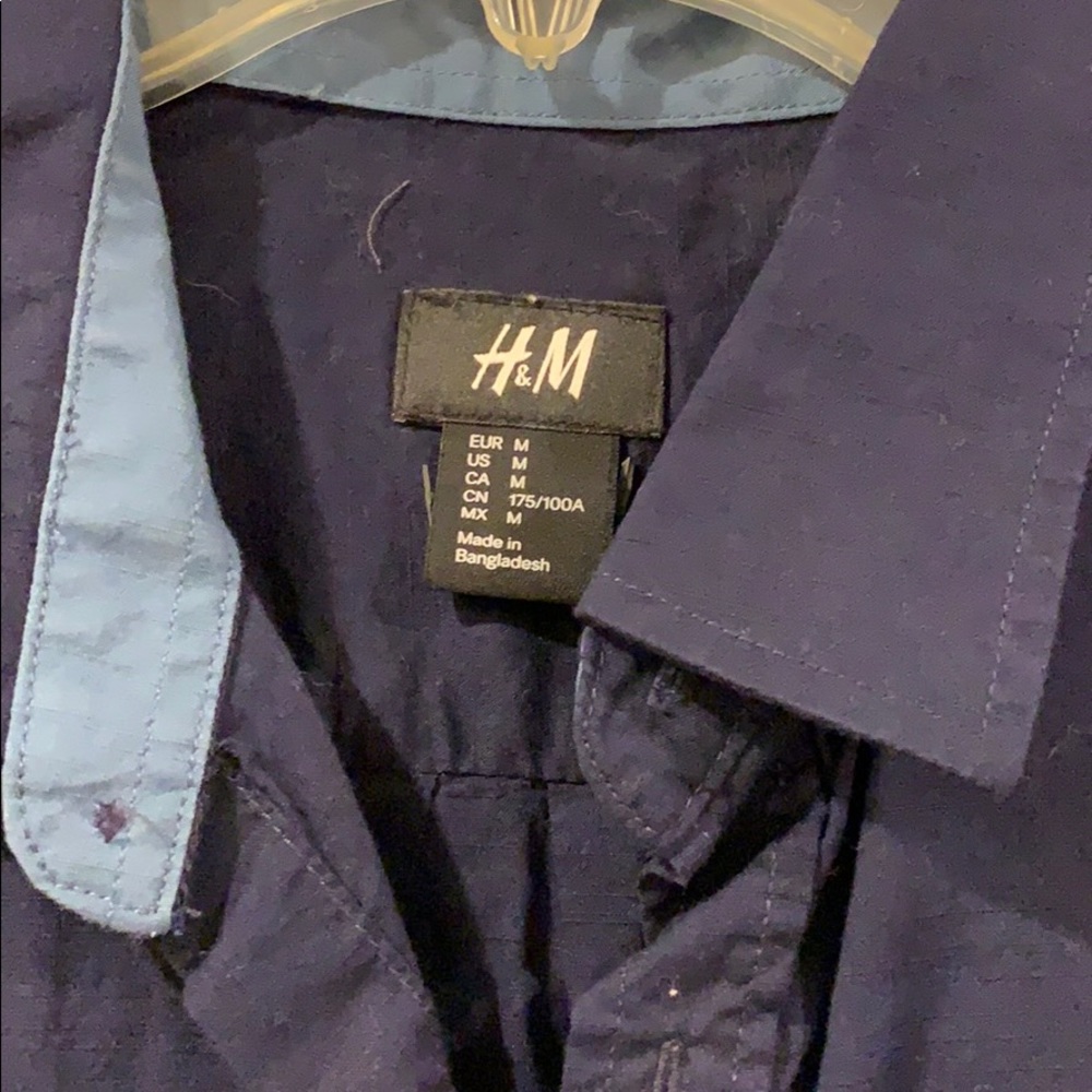 Navy Blue Button Down - image 2